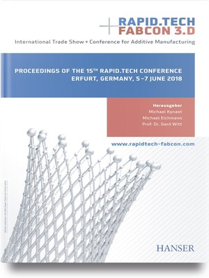 cover image of Rapid.Tech + FabCon 3.D – International Trade Show + Conference for Additive Manufacturing